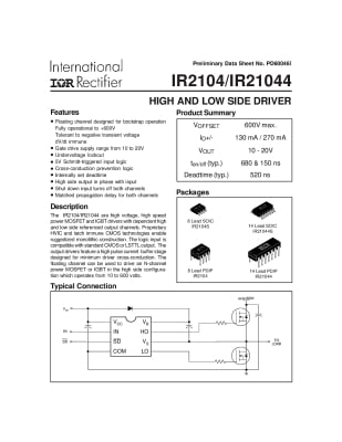 IR2104 DIP-8