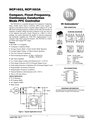 NCP1653AP DIP-8