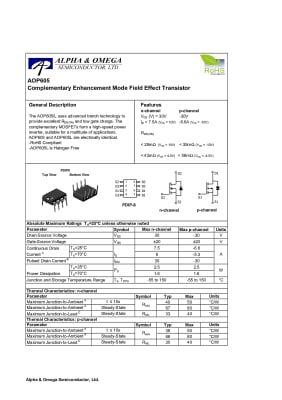 AOP605 DIP-8