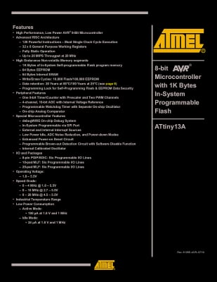 ATTINY13A-PU DIP-8