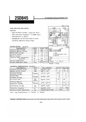 2SD845 TB-33A