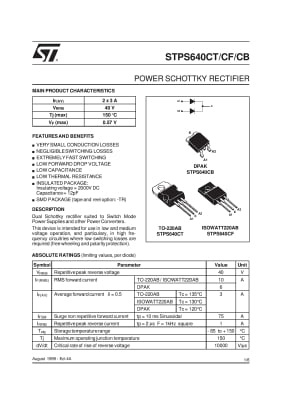 STPS640CT