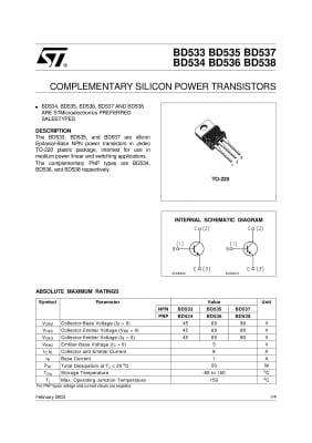 BD537 TO-220