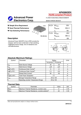 AP4506GEH TO-252-4L