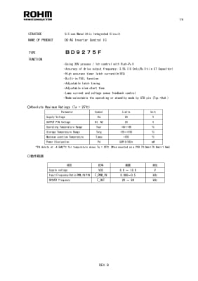 BD9275F SOP-16