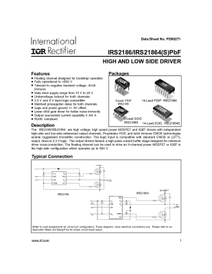 IR2186S SO-8