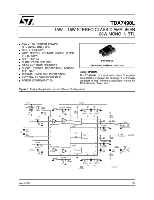 TDA7490L HZIP-25