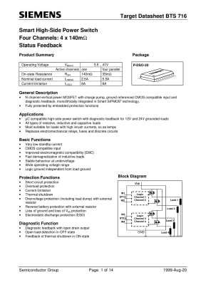 BTS716G PDSO-20