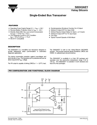 SI9243AEY SO-8