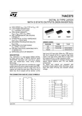 SN74AC373 TSSOP-20