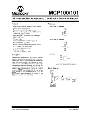 MCP101 SOT-23-3