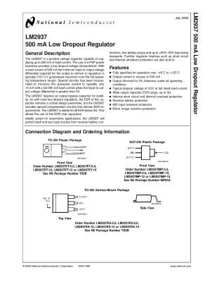 LM2937ET-5V TO-220