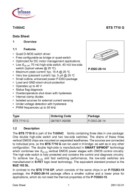 BTS7710G PDSO-28