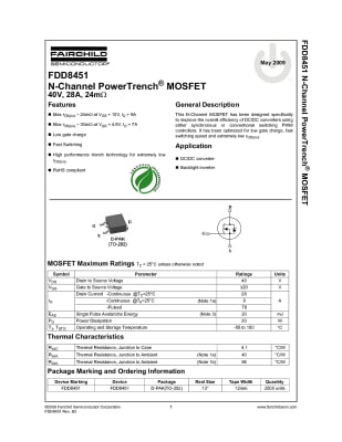 FDD8451 TO-252D2PAK