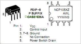 NCP1055 DIP-7