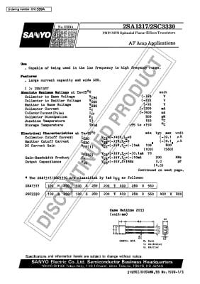 2SA1317  TO-92