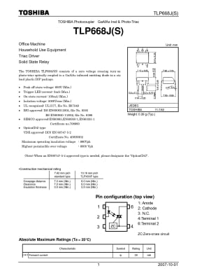 TLP668J DIP-6