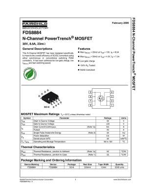 FDS8884 SO-8