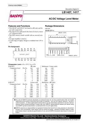 LB1407 DIP-14