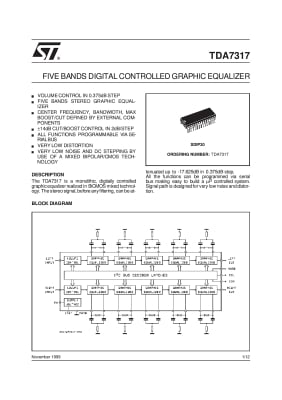 TDA7317 DIP-30