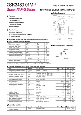 2SK3469 TO-220F