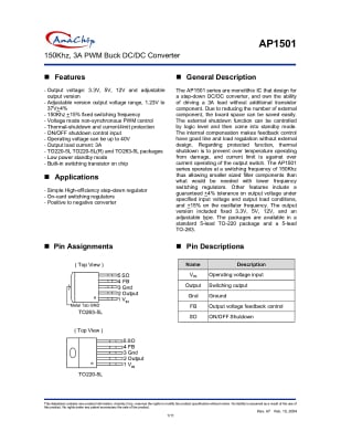 AP1501-33K5A TO-263-5