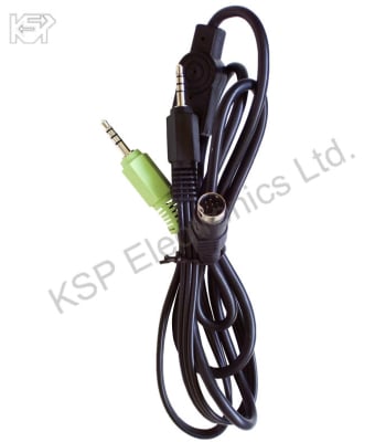 3.5J 4 pini x 2/5+1 conector SVHS-9