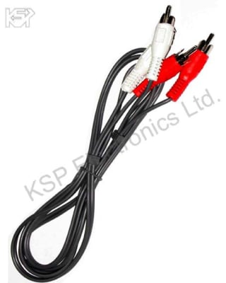 CABLE 2/2RCA 1.5 GREY