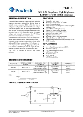 PT4115E SOT-89