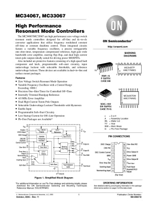 MC33067DWG SOIC-16