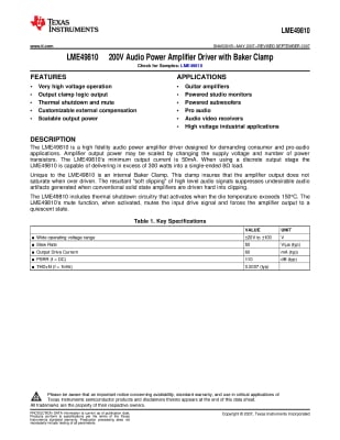 LME49810T SIP-15