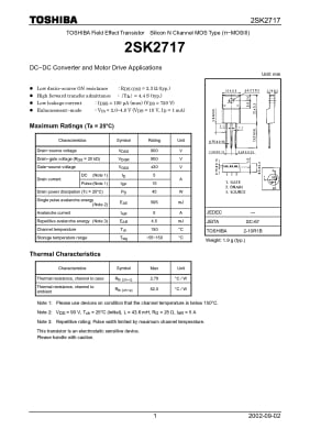 2SK2717 TO-220F