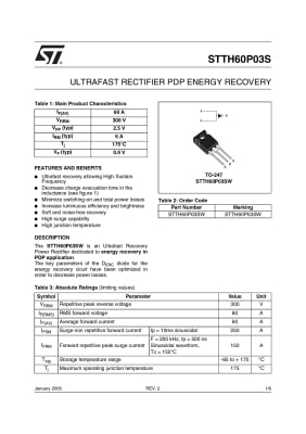 STTH60P03S TO-247