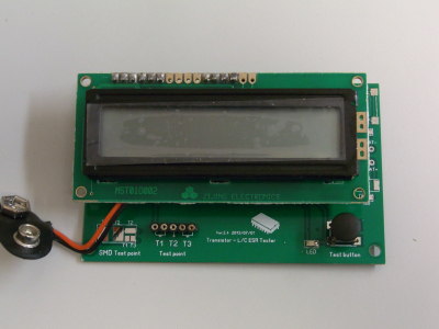 TESTER Tr/C/R/NPN PNP Mosfet/9V