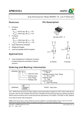 APM4550 SO-8