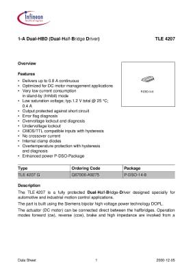 TLE4207G PDSO-14