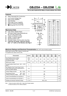 BRIDGE W04M   4pins