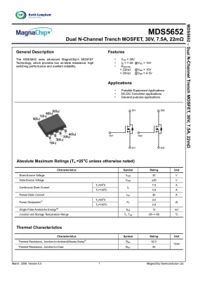 MDS5652 SO-8