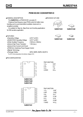 NJM2374A SO-8