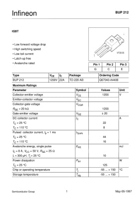 BUP212 TO-220