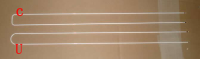 C Shaped CCFL Backlight Lamp :26 inch 595mm x4.0mm
