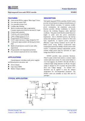 SG6841DZ DIP-8