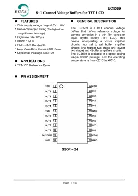 EC5569 AS09-G SSOP24