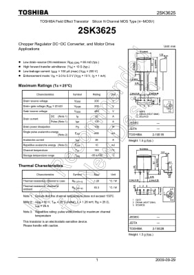 2SK3625 TO-220F