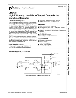 LM3478 MSOP-8