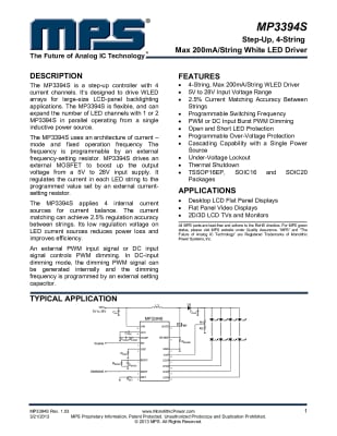 MP3394ES SOIC-16