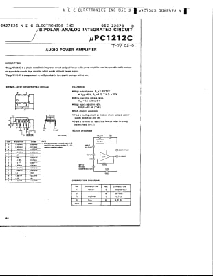 UPC1212C DIP-8