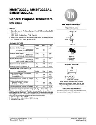 MMBT2222A SOT-23 SMD
