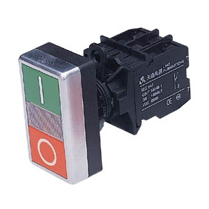 LA42HD illuminate double push button switch