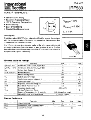 IRF530 TO-220